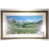 Image 2 : Toti, framed limited edition print titled "Tour de France- Cal De Souler Pyreness" 79/1200, pencil s
