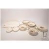 Image 1 : Six Wedgwood "Bullfinch" bouillon dishes with under plates plus three Copeland serving dishes includ