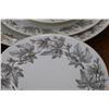 Image 2 : Wedgwood "Ashford W4106" bone china dinner service including twelve each of 11" plates, 8 1/4" plate