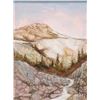 Image 1 : Richard Dixon framed acrylic on board painting of a creek in the foothills, signed by artist, 16" X 