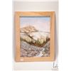 Image 2 : Richard Dixon framed acrylic on board painting of a creek in the foothills, signed by artist, 16" X 