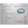 Image 3 : 15.15 ct Certified Hiddenite gemstone, Certificate provided by consignor
