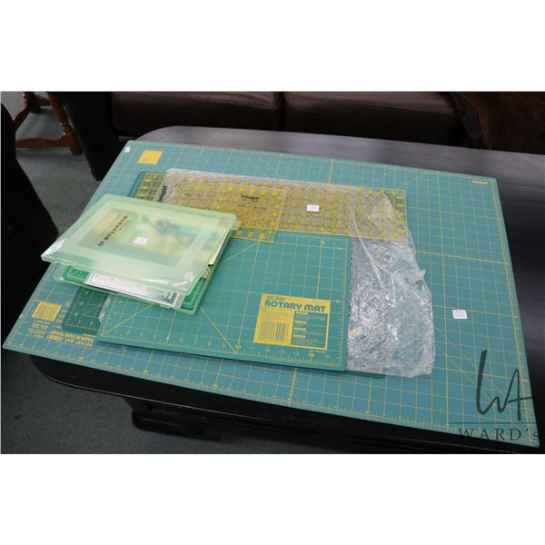 Selection of self healing cutting mats and Omni grids