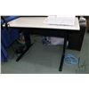 Image 1 : Height adjustable tilting table 46" X 23" top