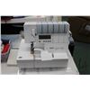 Image 2 : Pfaff Coverlock 4872 five thread serger, includes dust cover and a selection of thread cones, workin