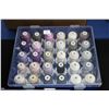 Image 1 : Thirty spools of Robison-Anton Super Strength Rayon thread for high speed embroidery, monogramming a