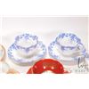 Image 2 : Selection of vintage and collectible china including two Shelley Dainty Blue teacups and saucers plu