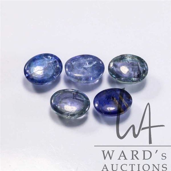 12.67 ct Certified Tanzanite gemstone Parcel, Certificate provided by consignor