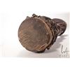 Image 5 : Hand carved African wooden drum with fertilty figured base 21" in height