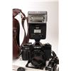Image 2 : Selection of camera gear including Minolta X-7 camera, Image CT-90 flash, Minolta AF-3 camera plus b