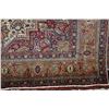 Image 2 : 100% hand made Iranian carpet "Tabriz' with center medallion, overall floral design and highlights o