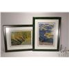 Image 1 : Carol Evans, two framed prints including limited "Greg Creek, Albert" 1/20 and an untitled print of 