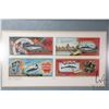 Image 3 : Two framed prints of British Columbia salmon tin labels titled "British Columbia Collection Series #