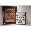 Image 1 : Two framed music posters including Blackie and the Rodeo Kings and Bop Till you Drop!. Note: Not ava
