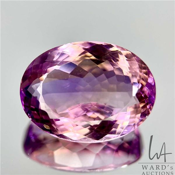 48.9 ct Certified Bi-Colour Ametrine gemstone, Certificate provided by consignor