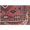 Image 2 : 100% hand made Iranian carpet "Lori" with triple medallion, red background and highlights of cream, 