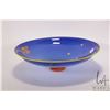 Image 1 : Galaxy motif art glass bowl signed "Cheryl Takac". 13" diameter