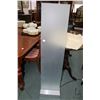 Image 1 : Free standing, back lit frosted glass panel 48" in height. Note: Not available for shipping. Local p