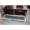 Image 2 : Flat screen television stand with component storage 21" H X 40" W X 18" D