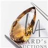 Image 1 : 18.4 ct Certified Imperial Topaz gemstone, Certificate provided by consignor