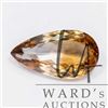 Image 2 : 18.4 ct Certified Imperial Topaz gemstone, Certificate provided by consignor