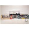 Image 1 : Three 1:18 scale die cast cars including 1960 Impala, a 1964 Impala and a 1958 Impala