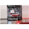 Image 2 : Three die cast Hot Wheels including 1:64 scale 1956 Ford Fairlane Crown Victoria and 1:18 scale '70 
