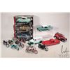 Image 1 : Seven 1:24th scale die cast models including three boxed and nine die cast motorcycles