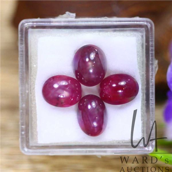 10.94 ct Certified Blue Star Ruby gemstone Parcel Certificate provided by consignor