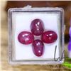 Image 1 : 10.94 ct Certified Blue Star Ruby gemstone Parcel Certificate provided by consignor