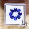 Image 2 : 4.57 ct Certified Kashmir Blue Sapphire gemstone parcel, Certificate provided by consignor