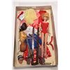 Image 1 : Vintage Bubble Cut Barbie with a selection of accessories including Fashion Queen head with three wi