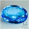 Image 2 : 49.32 ct Certified Royal Blue Topaz gemstone , Certificate provided by consignor