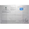 Image 3 : 49.32 ct Certified Royal Blue Topaz gemstone , Certificate provided by consignor