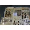 Image 2 : Eleven Egyptian paintings on papyrus, each approximately 17" X 13"