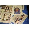 Image 4 : Eleven Egyptian paintings on papyrus, each approximately 17" X 13"
