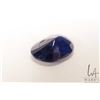 Image 2 : 5.16 ct Certified Med Blue Sapphire gemstone, Certificate provided by consignor