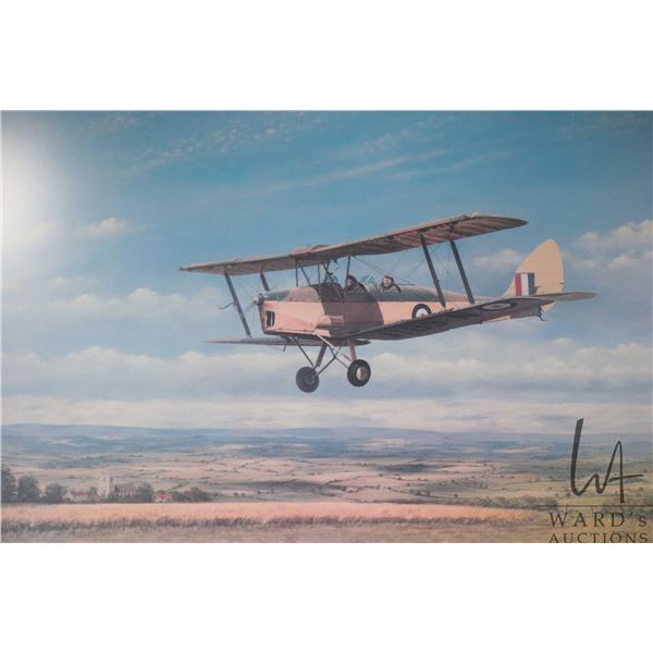 E.A. Mills framed limited edition print titled "Early Days", pencil signed by artist, 214/500, overa