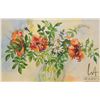 Image 2 : Velma Heath, artist signed watercolour painting, titled on verso "Poppies and Daisies", dated June '