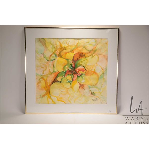 Velma Heath, artist signed untitled watercolour painting, dated March '08, 20" X 21 1/2". Note: Not 