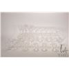 Image 1 : Large selection of Stuart Crystal "Lyric" stemware including twelve 4 1/2" champagne glasses, twelve