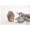 Image 2 : Five Royal Copenhagen figures including fish, bird, 6 1/2" long duck etc. Note: Not available for sh