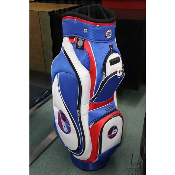 NHL Certified Winnipeg Jets golf bag . Note: Not available for shipping. Local pickup only