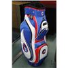 Image 1 : NHL Certified Winnipeg Jets golf bag . Note: Not available for shipping. Local pickup only