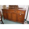 Image 1 : Four door, three drawer sideboard to match lot 445, 36" H X 60" W X 20" D