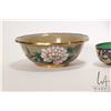 Image 2 : Selection of cloisonne including 6" diameter bowl, match case, etc