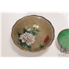 Image 3 : Selection of cloisonne including 6" diameter bowl, match case, etc
