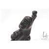 Image 2 : Inuit carving titled "Hunter" by artist Totan, 12" in height, note: missing spear