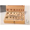 Image 2 : Scientific scale in glass and metal case and includes fitted set of weights. Note: Not available for