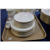 Image 2 : Selection of Royal Albert "Val D'Or" china tableware including fourteen 10 1/4" plates, nine 8" soup